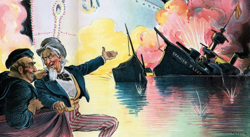 cartoon picture of sinking ship