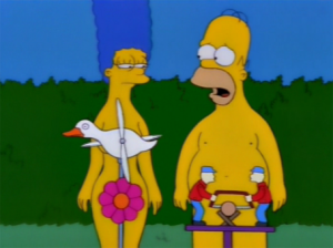 homer marge from The Simpsons