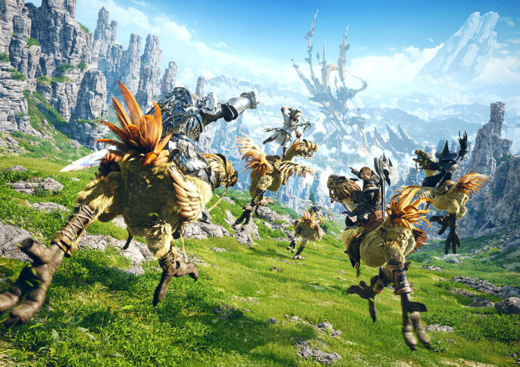 MMORPG final fantasy a realm reborn