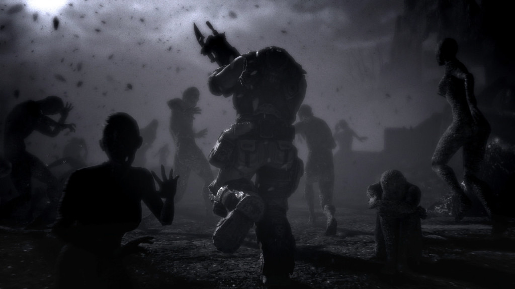screenshot from gears of war 3 video